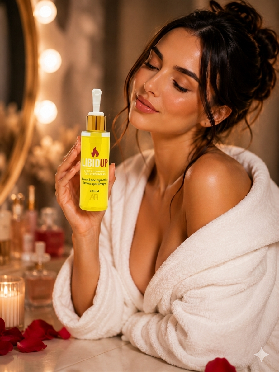 ACEITE CORPORAL CON FEROMONAS LIBIDUP 120ML (MUJER)