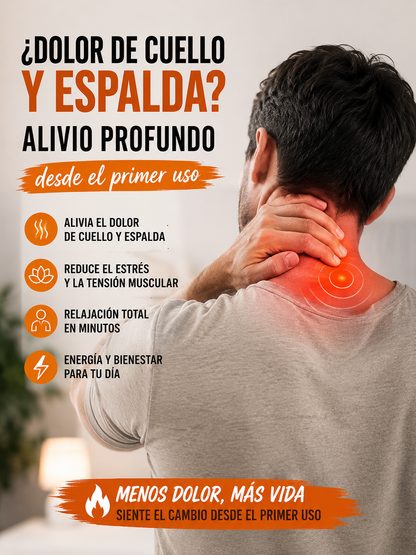 MASAJEADOR DE CUELLO AJUSTABLE