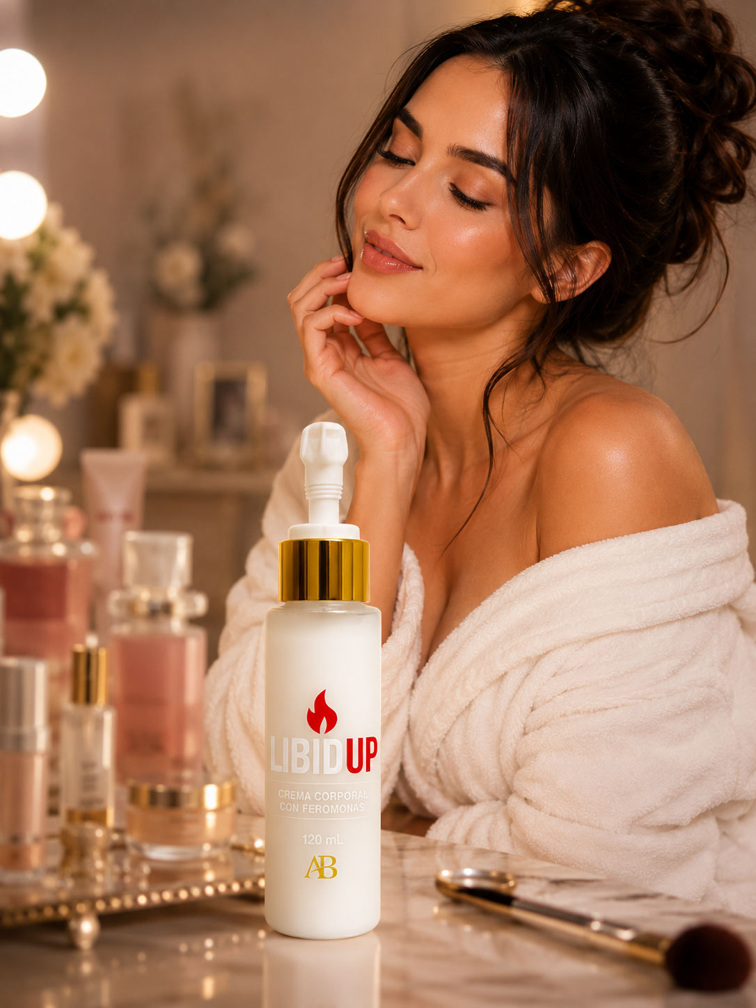CREMA CORPORAL CON FEROMONAS LIBIDUP 120ML (MUJER)