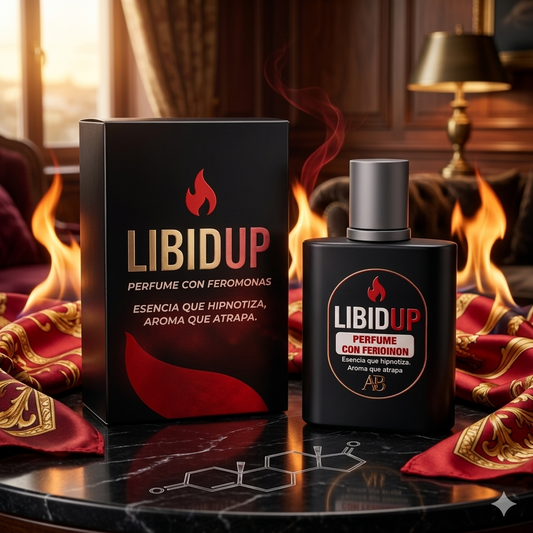 PERFUME VIRAL CON FEROMONAS LIBIDUP (HOMBRE)
