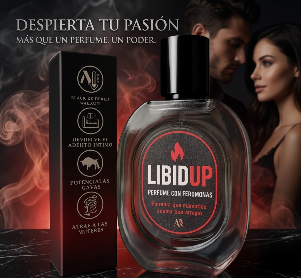 PERFUME CON FEROMONAS LIBIDUP (MUJER)